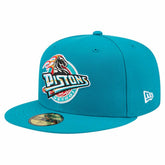 New Era Detroit Pistons Core Logo 59FIFTY Fitted Hat sale