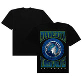 Minnesota Timberwolves Authmade Vintage Metal Premium Heavyweight T-Shirt