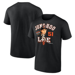 Black Jung Hoo Lee San Francisco Giants Fanatics Hometown Caricature T-Shirt