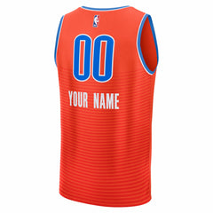 Fanatics Oklahoma City Thunder Youth Fast Break Custom Jersey