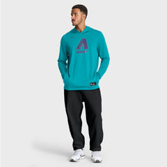 Aqua Arizona Diamondbacks Nike City Connect Dri-FIT Long Sleeve Hooded T-Shirt