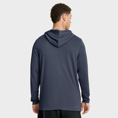 Navy Los Angeles Dodgers Nike City Connect Dri-FIT Long Sleeve Hooded T-Shirt