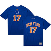 Mitchell & Ness Jeremy Lin New York Knicks Name & Number T-Shirt