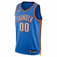 Nike Oklahoma City Thunder Unisex 2025 NBA Finals Patch Custom Swingman Jersey