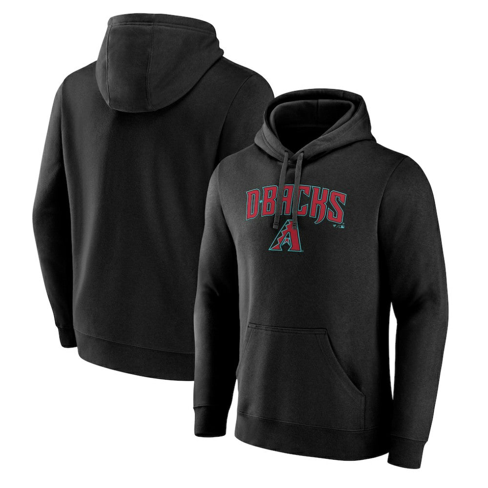 Black Arizona Diamondbacks Team Lockup Hoodie