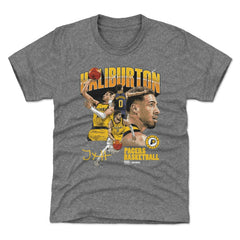 Tyrese Haliburton Indiana Pacers 500 Level Youth Collage T-Shirt
