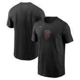 Black San Francisco Giants Nike Color Pop T-Shirt