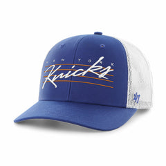 47 brand New York Knicks '47 Downburst Trucker Adjustable Hat