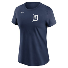 Navy Riley Greene Detroit Tigers Nike Women's Cooperstown Collection Fuse Name & Number T-Shirt