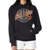 G-III 4Her by Carl Banks Women's Pinstripe Circle Fleece Pullover Hoodie - Washington Commanders Hoodies