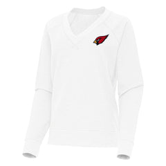 Antigua Women's Varsity Tri-Blend V-Neck Long Sleeve T-Shirt - Arizona Cardinals T-shirts