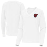 Antigua Women's Varsity Tri-Blend V-Neck Long Sleeve T-Shirt - Chicago Bears T-shirts