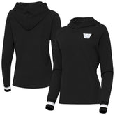 Antigua Women's Trek Raglan Pullover Hoodie - Washington Commanders Hoodies