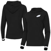 Antigua Women's Trek Raglan Pullover Hoodie - Philadelphia Eagles Hoodies