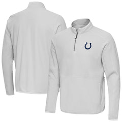 Antigua Step Up Quarter-Zip Pullover - Indianapolis Colts Pullover
