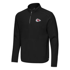Antigua Step Up Quarter-Zip Pullover - Kansas City Chiefs Pullover
