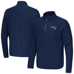 Antigua Step Up Quarter-Zip Pullover - New England Patriots Pullover