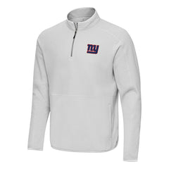 Antigua Step Up Quarter-Zip Pullover - New York Giants Pullover