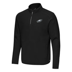 Antigua Step Up Quarter-Zip Pullover - Philadelphia Eagles Pullover
