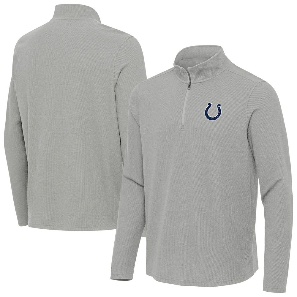 Antigua Sync Tri-Blend Quarter-Zip Pullover - Indianapolis Colts Pullover