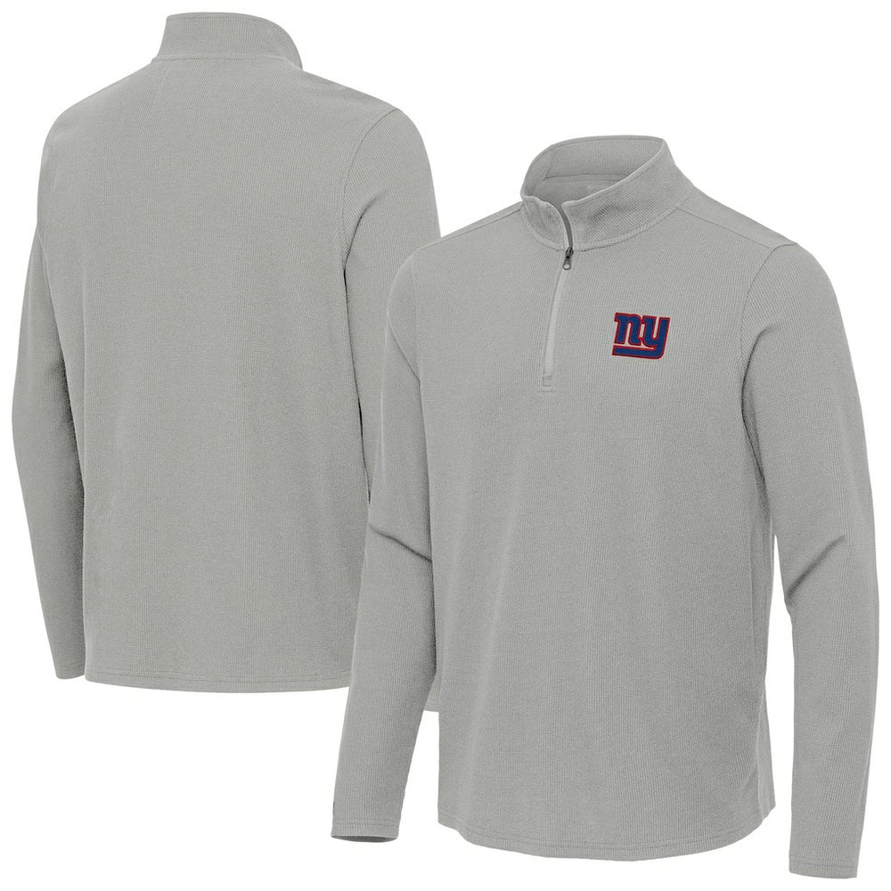 Antigua Sync Tri-Blend Quarter-Zip Pullover - New York Giants Pullover