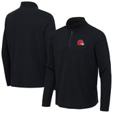 Antigua Sync Tri-Blend Quarter-Zip Pullover - Cleveland Browns Pullover