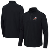 Antigua Throwback Sync Tri-Blend Quarter-Zip Pullover - Cleveland Browns Pullover