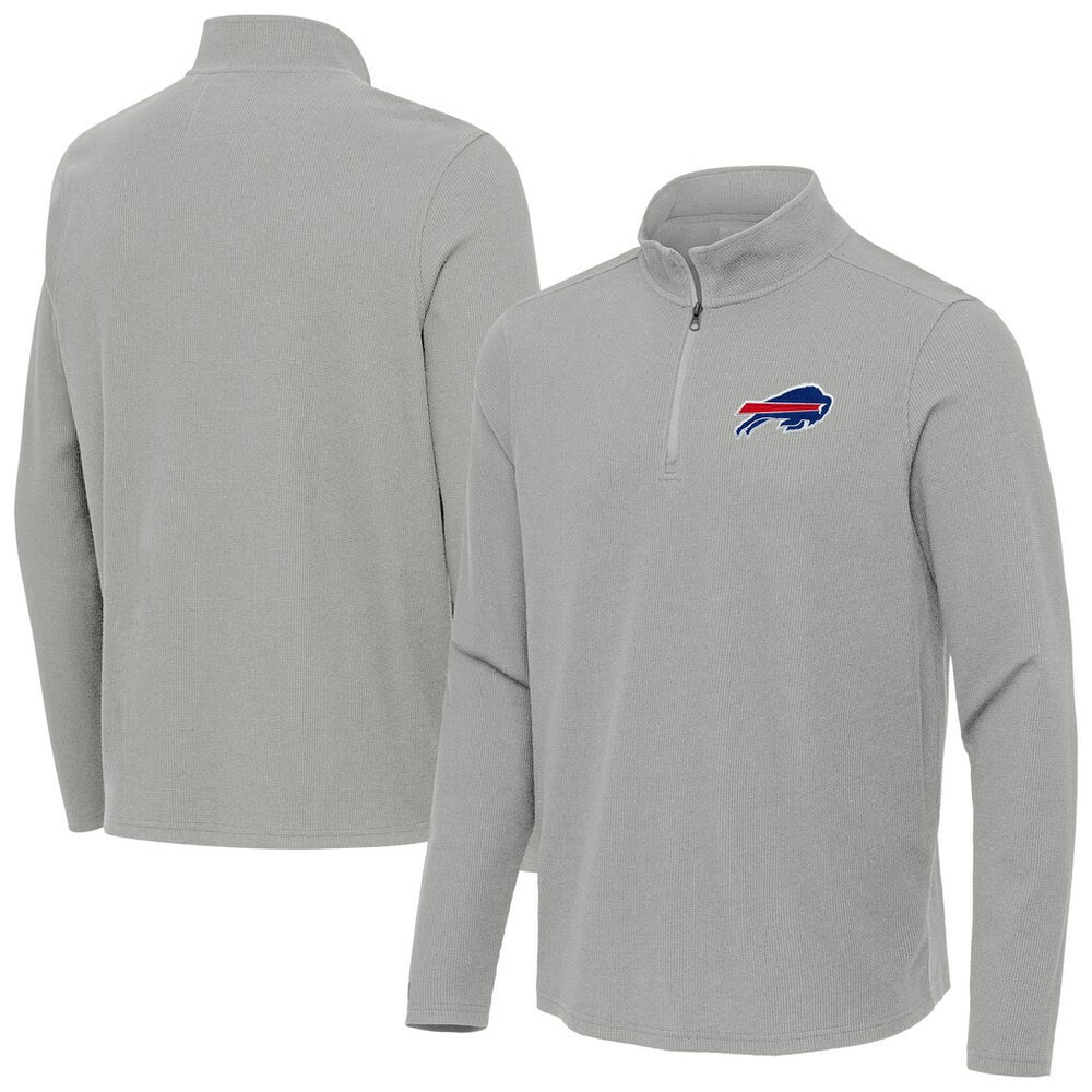 Antigua Sync Tri-Blend Quarter-Zip Pullover - Buffalo Bills Pullover