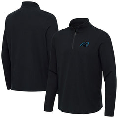 Antigua Sync Tri-Blend Quarter-Zip Pullover - Carolina Panthers Pullover
