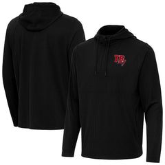 Antigua Connected Quarter-Zip Pullover Hoodie - Tampa Bay Buccaneers Hoodies
