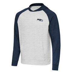 Antigua Urgent Pullover Hoodie - Seattle Seahawks Hoodies