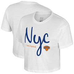 New York Knicks Stadium Essentials Cropped Third Quarter T-Shirt