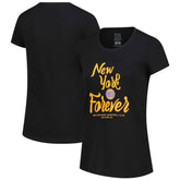 New York Knicks Stadium Essentials Women's Forever NYC T-Shirt