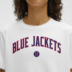NHL Columbus Blue Jackets lululemon Women's All Yours Organic Cotton T-Shirt