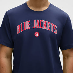 NHL Columbus Blue Jackets lululemon Organic Cotton Classic-Fit T-Shirt