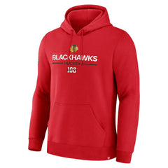 NHL Chicago Blackhawks Fanatics Centennial Fleece Pullover Hoodie
