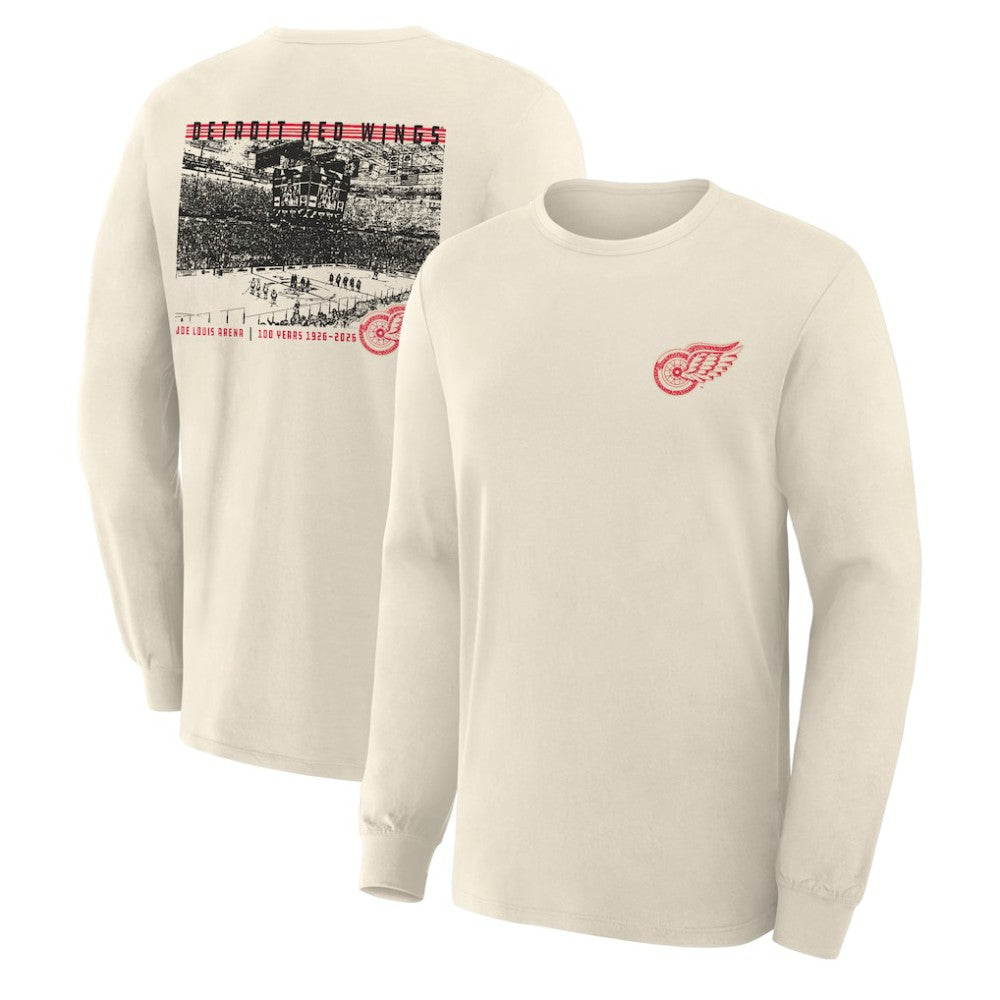 NHL Detroit Red Wings Fanatics Centennial Legacy Long Sleeve T-Shirt