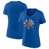 New York Knicks Women's '90s Graphic V-Neck T-Shirt