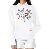 Starter Women's Drive-In Sign Pullover Hoodie - Denver Broncos Hoodies