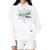 Starter Women's Drive-In Sign Pullover Hoodie - Seattle Seahawks Hoodies