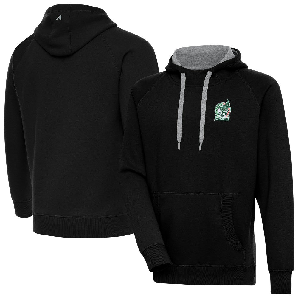 Mexico National Team Antigua Takeover Pullover Hoodie
