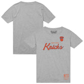 Mitchell & Ness New York Knicks Big & Tall Hardwood Classics Vintage Wordmark T-Shirt