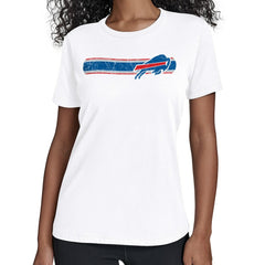 Starter Women's Team Stripe T-Shirt - Buffalo Bills T-shirts