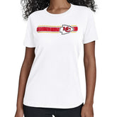 Starter Women's Team Stripe T-Shirt - Kansas City Chiefs T-shirts