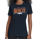 Starter Women's Arch Stripe T-Shirt - Denver Broncos T-shirts