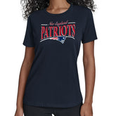 Starter Women's Arch Stripe T-Shirt - New England Patriots T-shirts