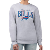 Starter Women's Arch Stripe Fleece Pullover Sweatshirt - Buffalo Bills Pullover