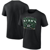 NHL Dallas Stars Retro Cross Sticks T-Shirt