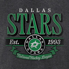 NHL Dallas Stars Women's Retro Banner V-Neck T-Shirt