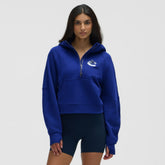 NHL Vancouver Canucks lululemon Women's Scuba Oversized Half-Zip Hoodie